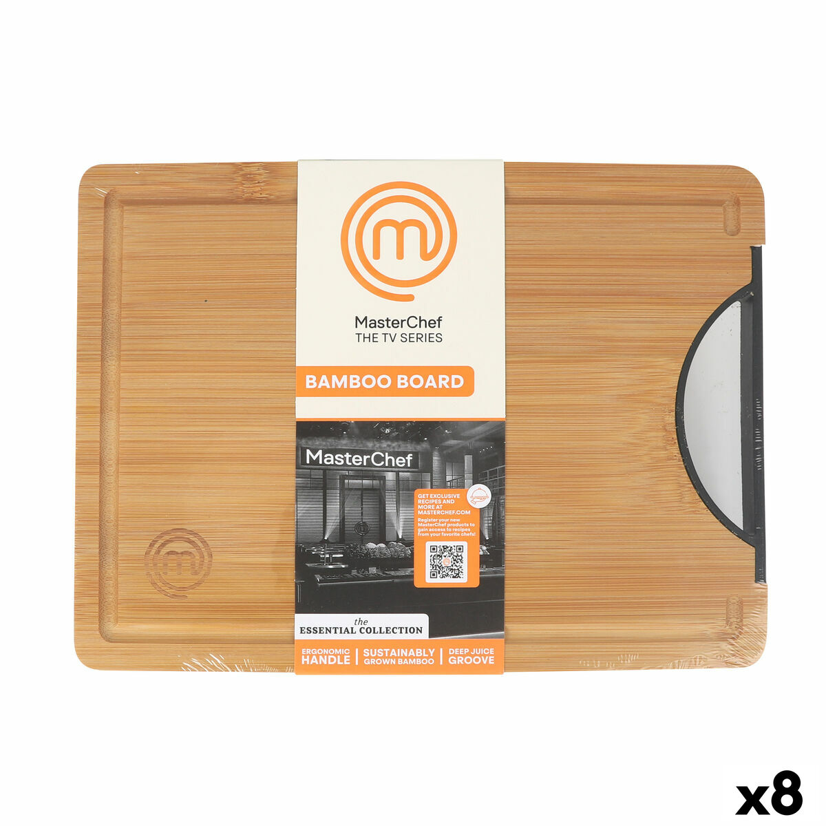 Tabla de cortar MasterChef 27 x 20 cm (8 Unidades)