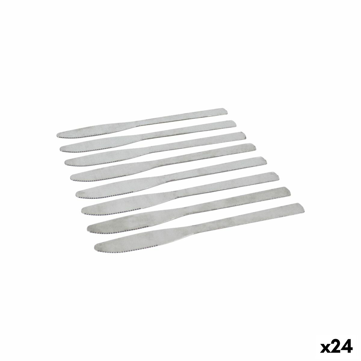 Set de Cuchillos Privilege Plateado Acero Inoxidable 19,8 cm 8 Piezas (24 Unidades)