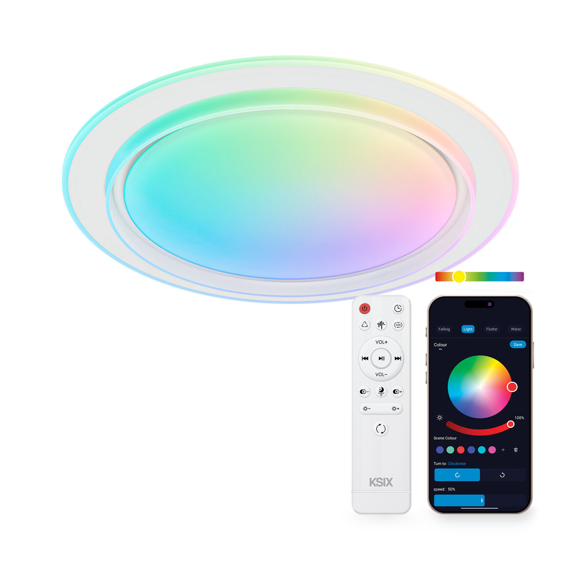 Plafón LED KSIX Sfera (3000k - 6500k)