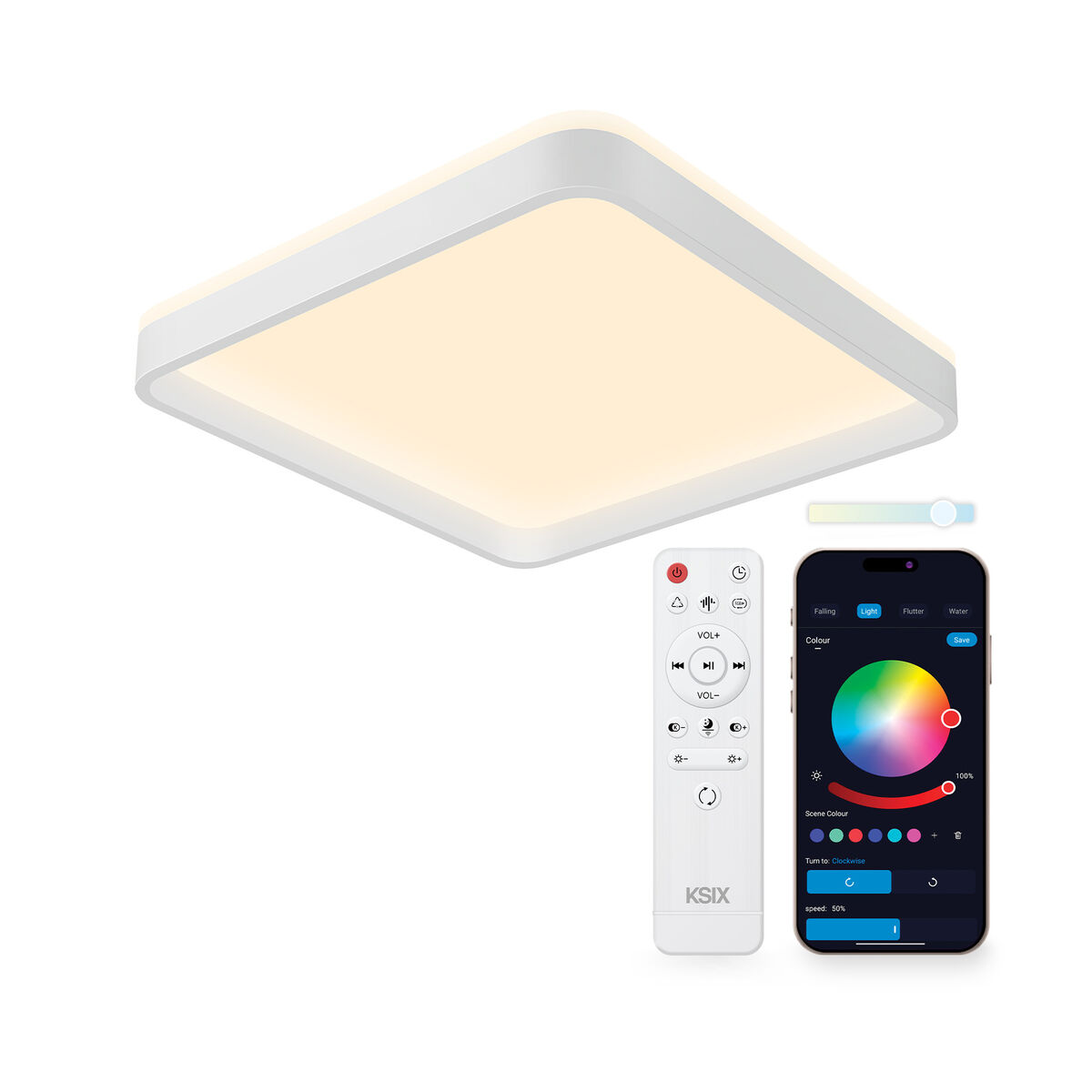 Plafón LED KSIX Stellar Plus (3000k - 6500k)