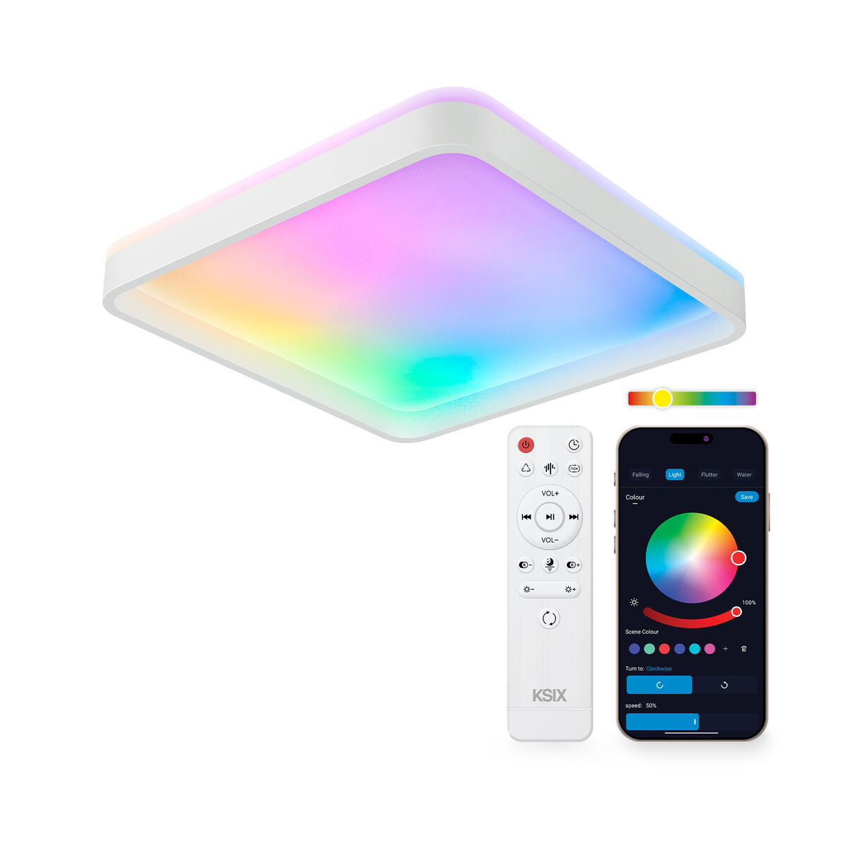 Plafón LED KSIX Stellar Plus (3000k - 6500k)