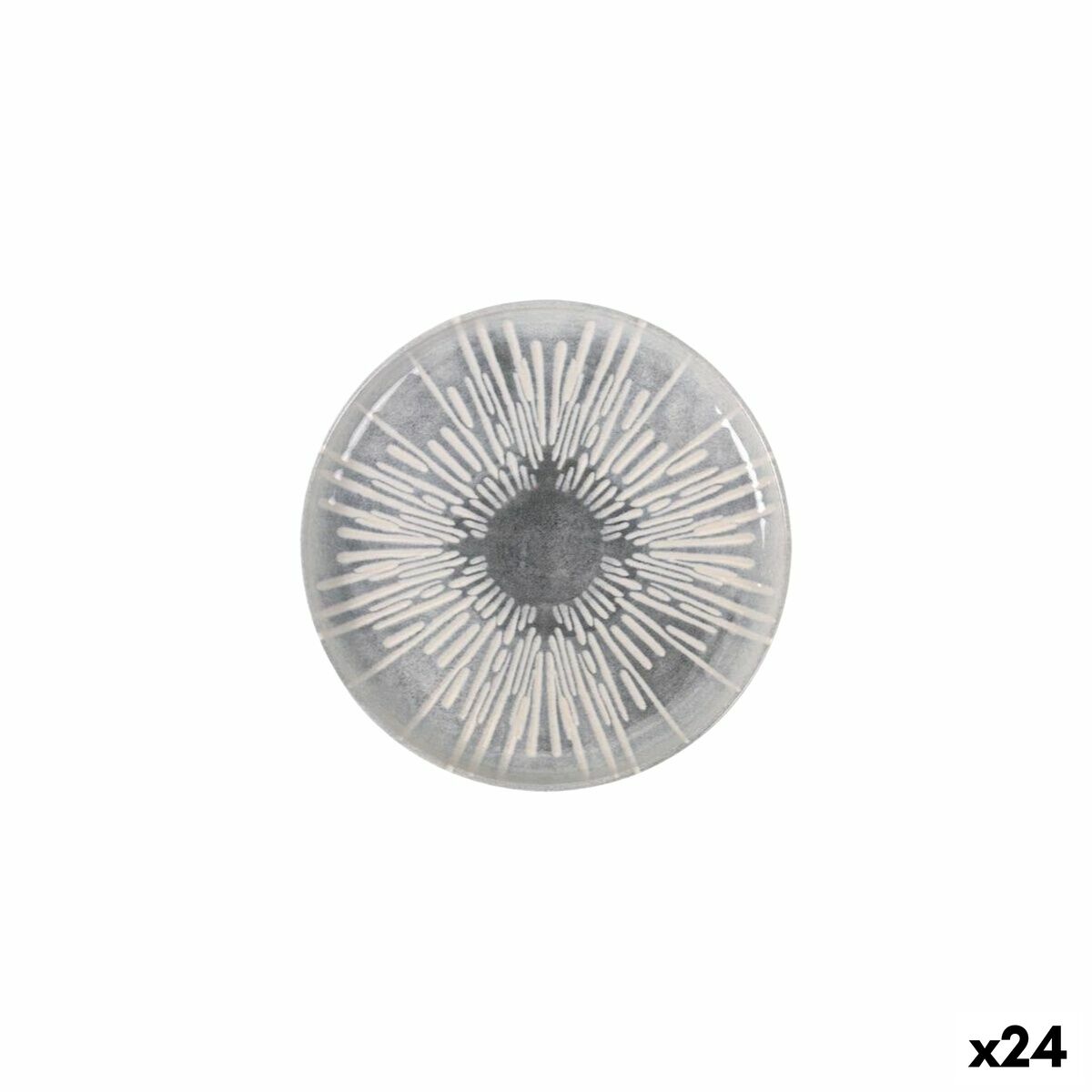 Fuente de Cocina La Mediterránea Ivar Redonda 15,4 x 15,4 x 2,1 cm (24 Unidades)