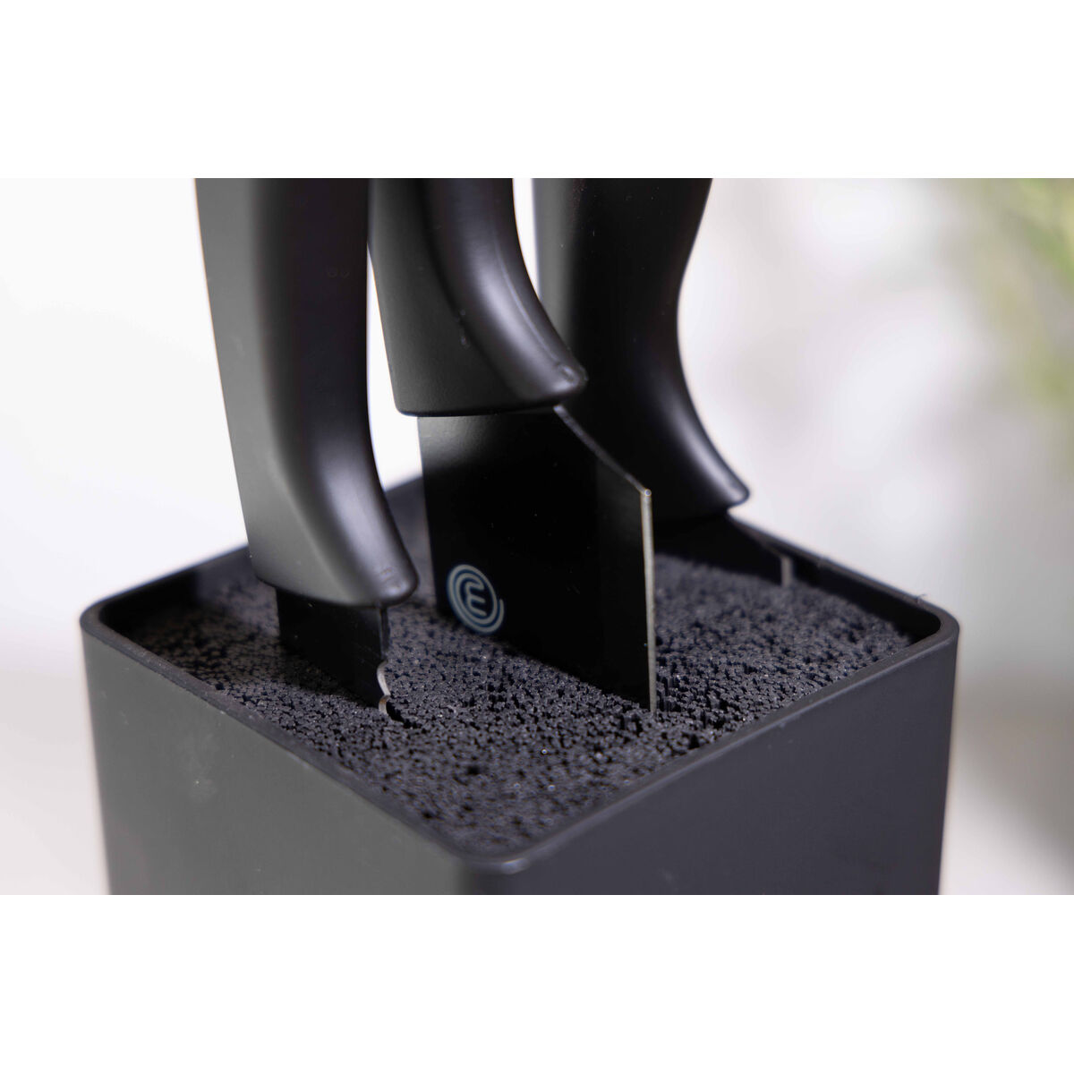 Cuchillo de Cocina MasterChef Negro Plateado 13 cm Multiusos (24 Unidades)