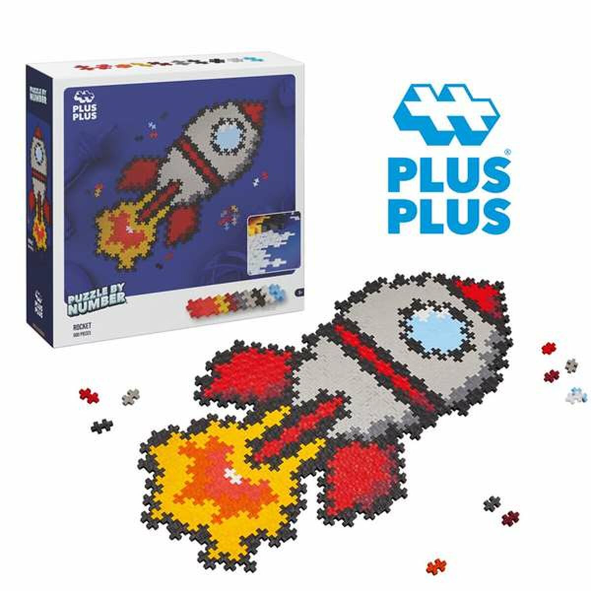 Puzzle Lúdilo Plus Plus Rocket 500 Piezas