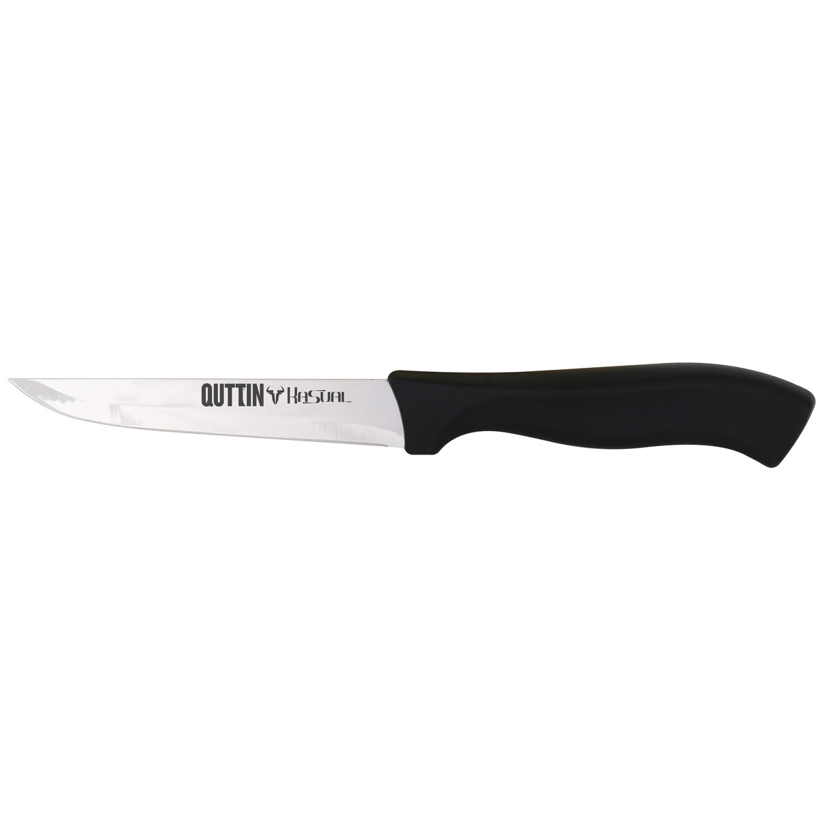 Cuchillo de Cocina Quttin Kasual Negro Plateado 22 x 2 x 1,5 cm Multiusos (48 Unidades)