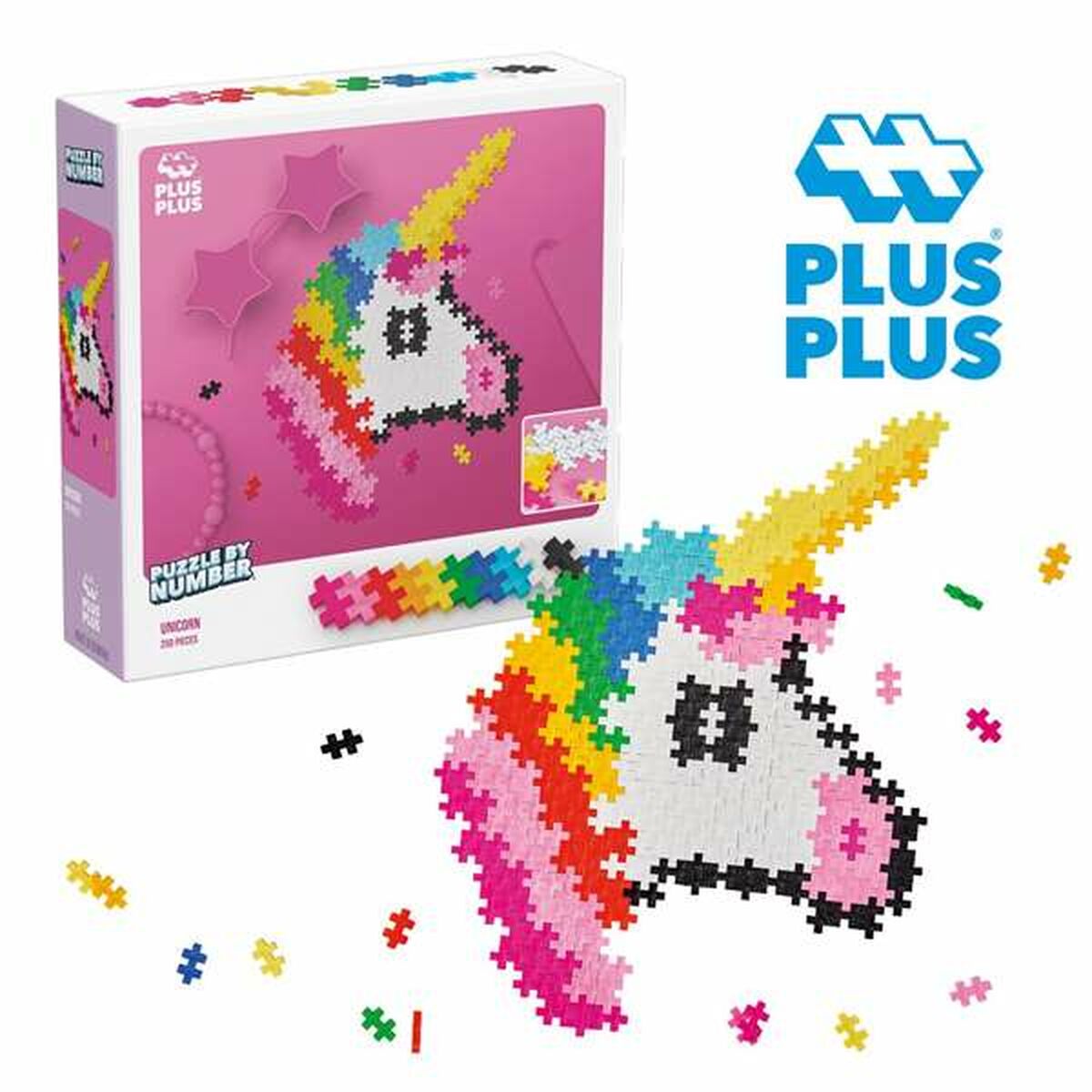 Puzzle Lúdilo Plus Plus Unicorn 250 Piezas