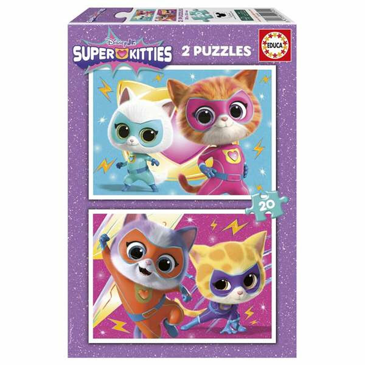 Puzzle Educa Superkitties