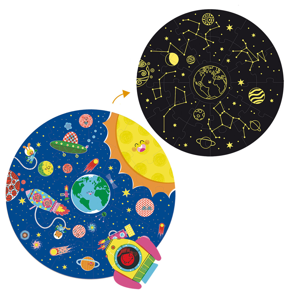 Puzzle Goula XXL Space 25 Piezas