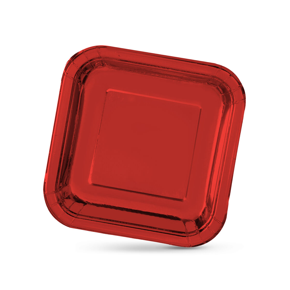 Set de Platos Algon Rojo 23 cm 10 Piezas (18 Unidades)