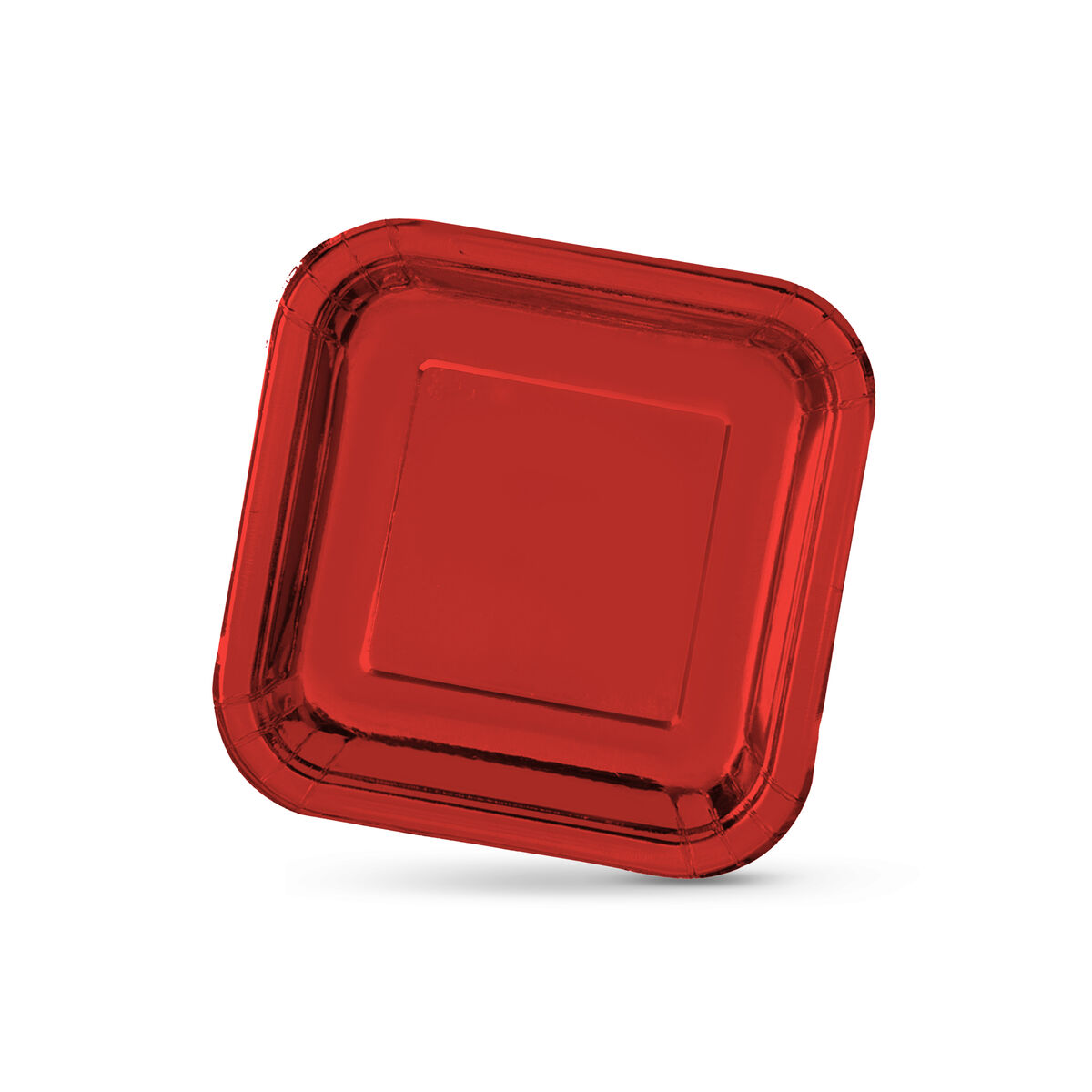 Set de Platos Algon Rojo 20 cm 10 Piezas (18 Unidades)