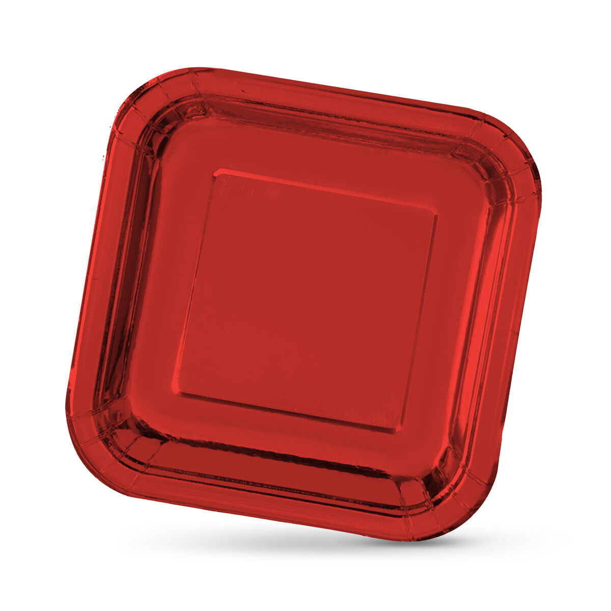 Set de Platos Algon Rojo 26 cm 3 Piezas (18 Unidades)