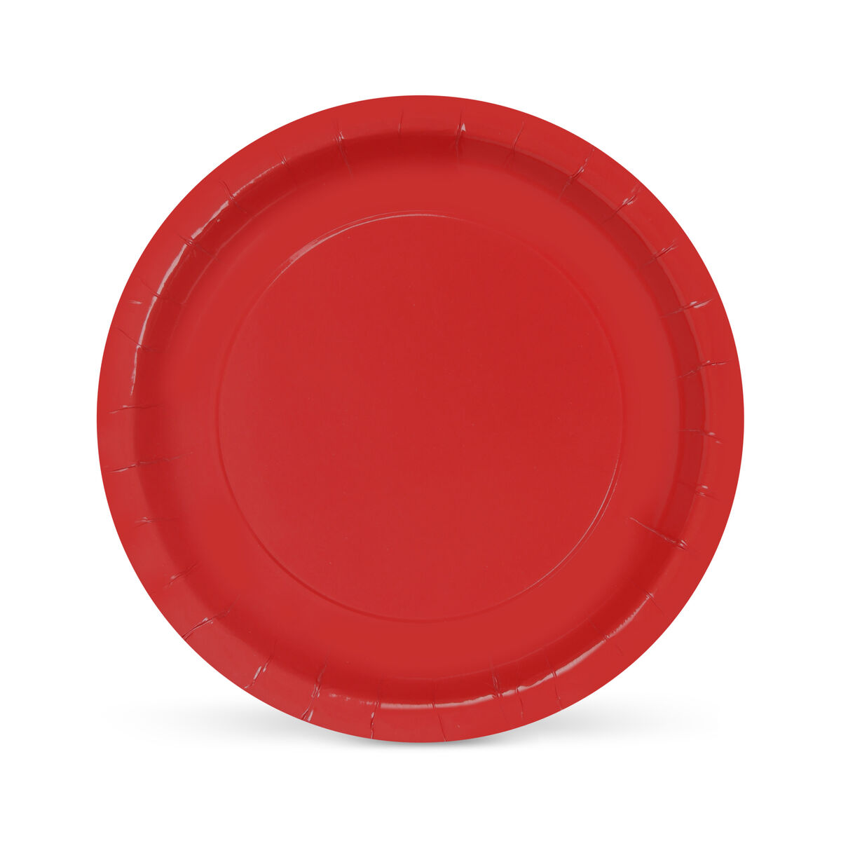 Set de Platos Algon Rojo 20 cm 10 Piezas (24 Unidades)