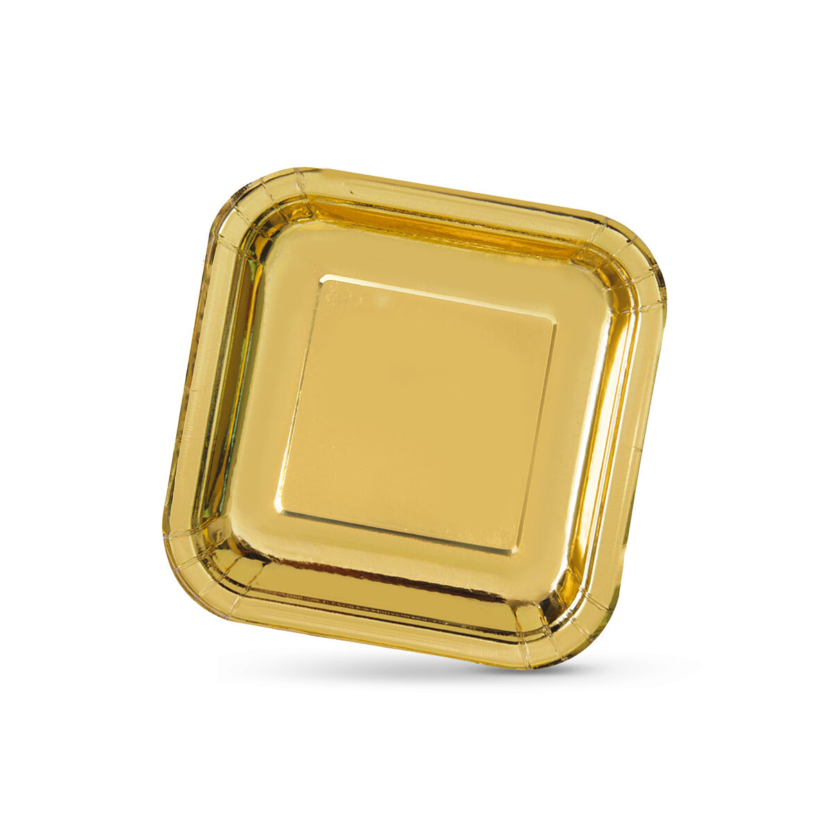 Set de Platos Algon Dorado 20 cm 10 Piezas (18 Unidades)