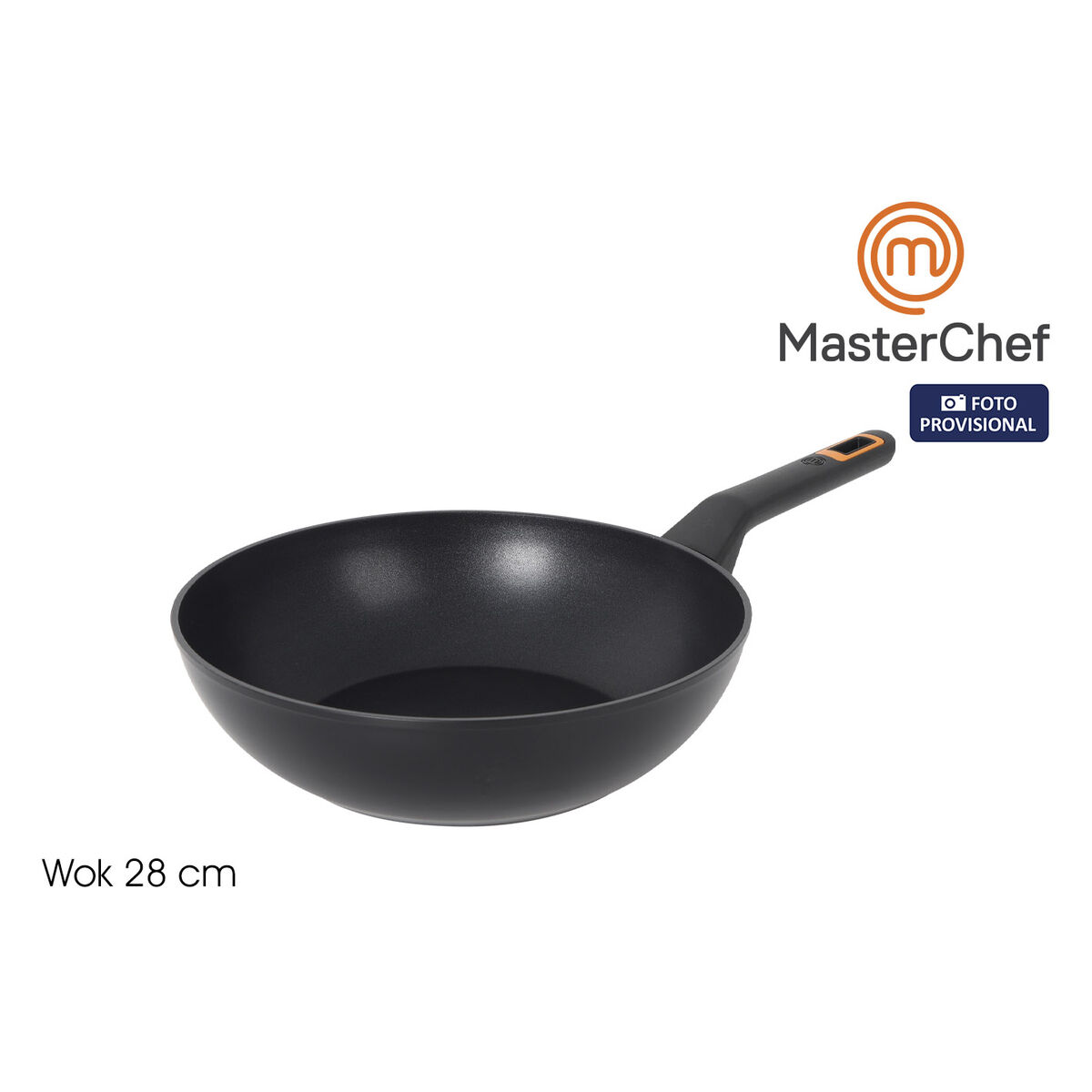 Sartén Wok MasterChef 28 cm (6 Unidades)