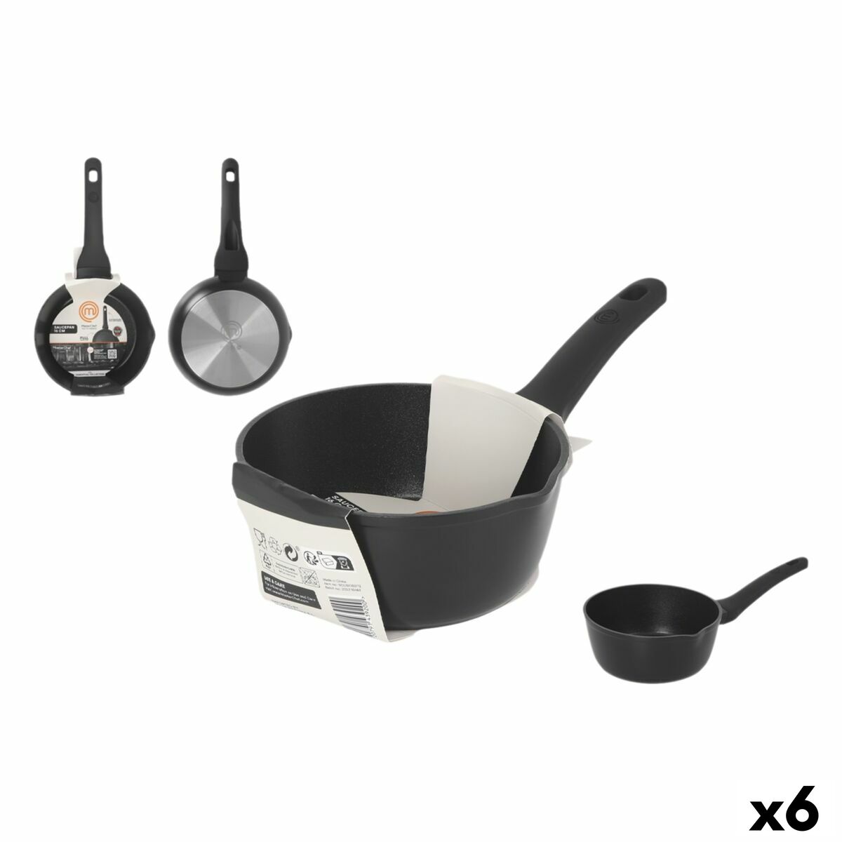 Cazo MasterChef 16 cm (6 Unidades)