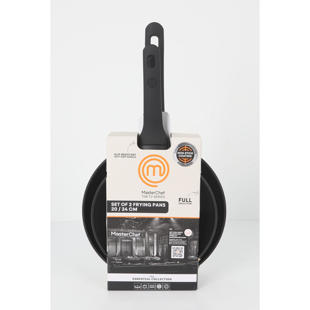 Juego de Sartenes MasterChef 24 cm 20 cm (4 Unidades)