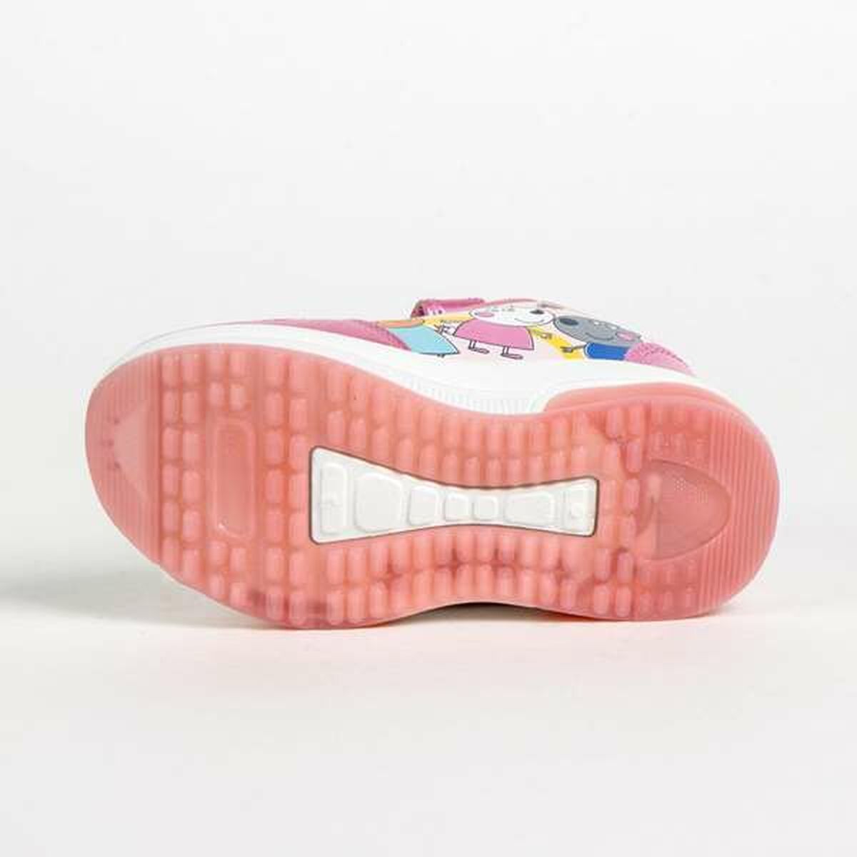 Zapatillas Casual Con LED Peppa Pig Rosa 30
