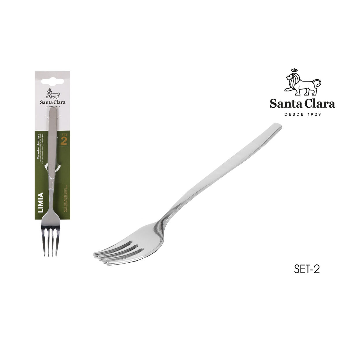 Tenedor Quttin Limia 2 Piezas (6 Unidades)