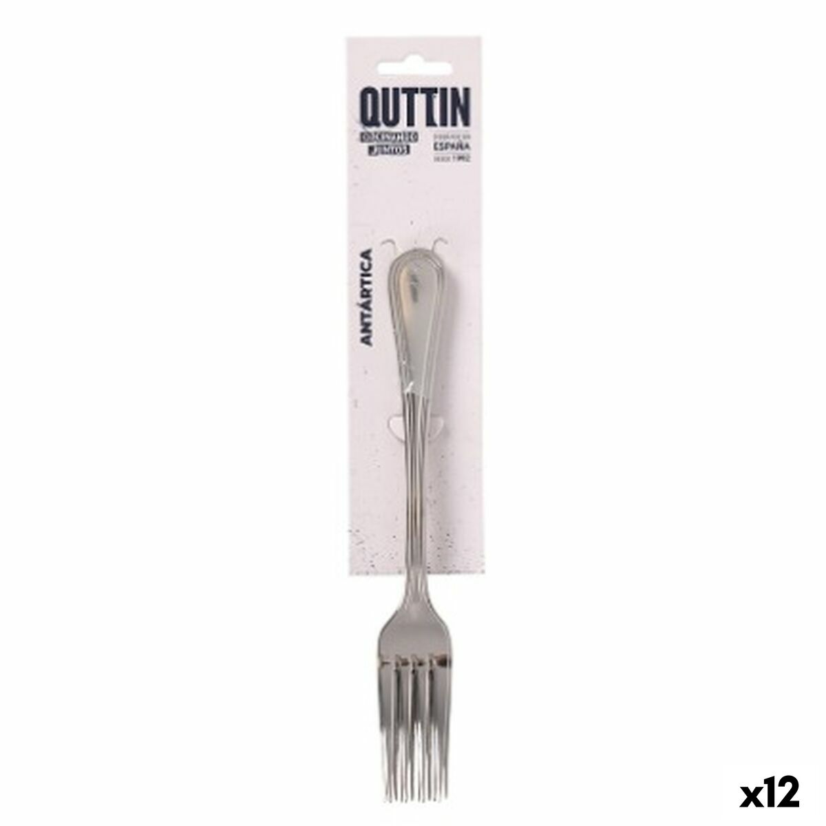 Tenedor Quttin Antartica 3 Piezas (12 Unidades)