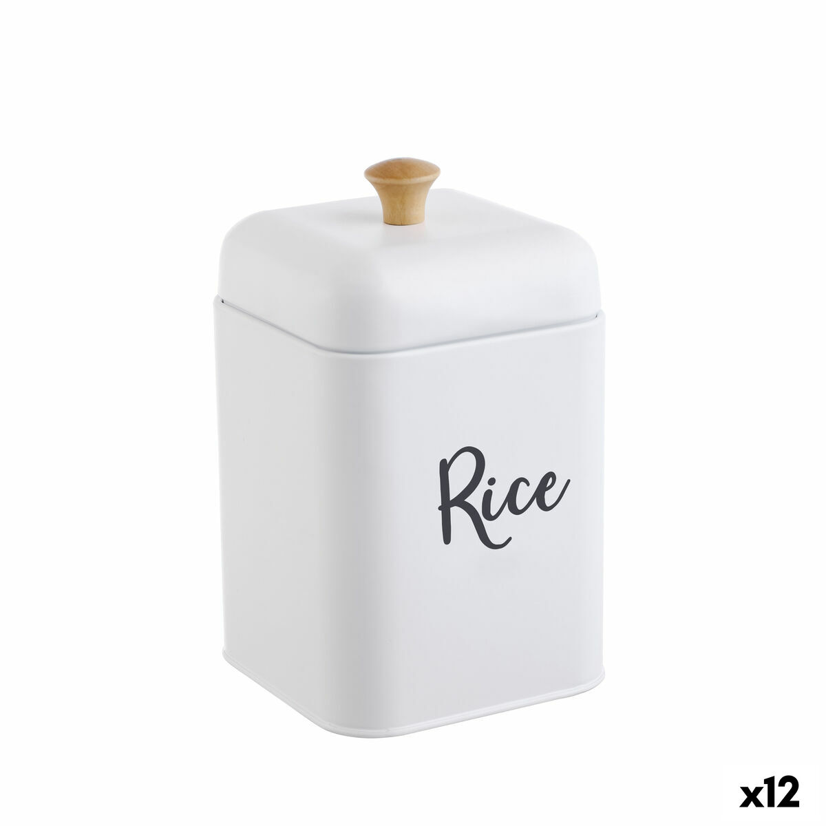 Bote Metálico Quttin RICE (12 Unidades)
