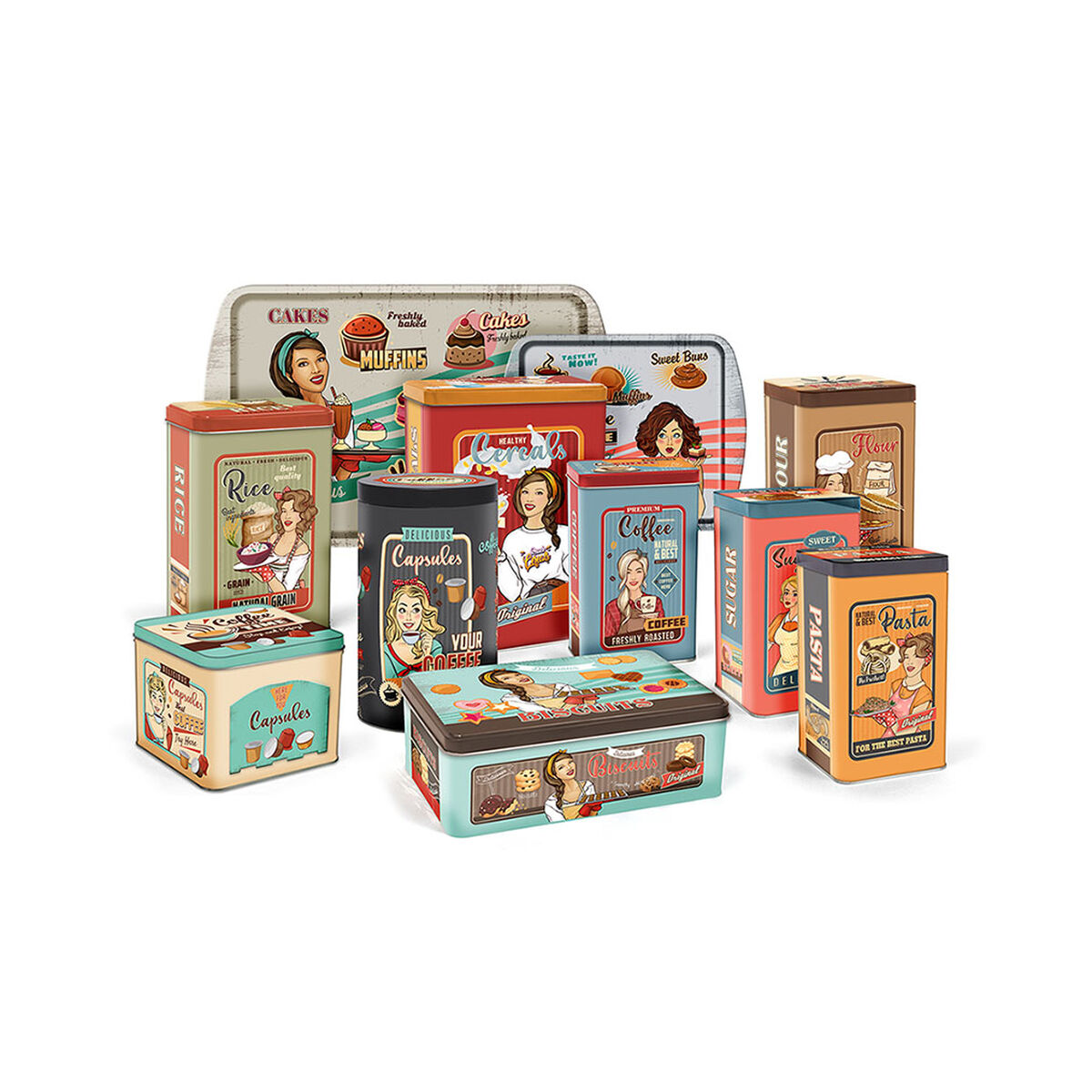 Bote Metálico Quttin PASTA (12 Unidades)