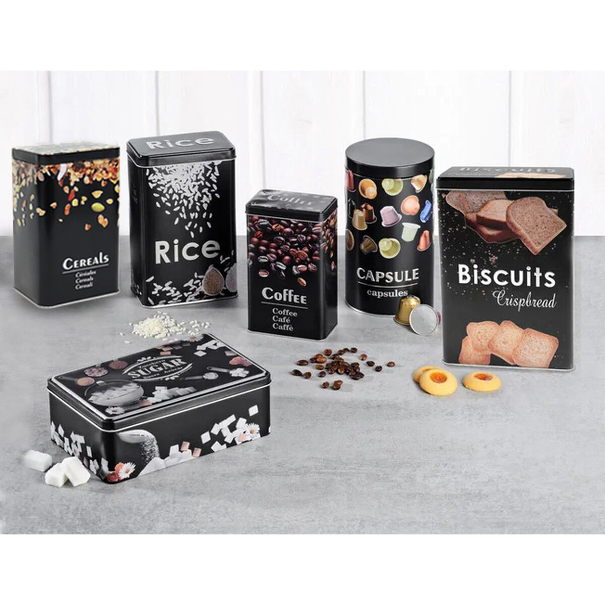 Bote Metálico Quttin BISCUITS (12 Unidades)