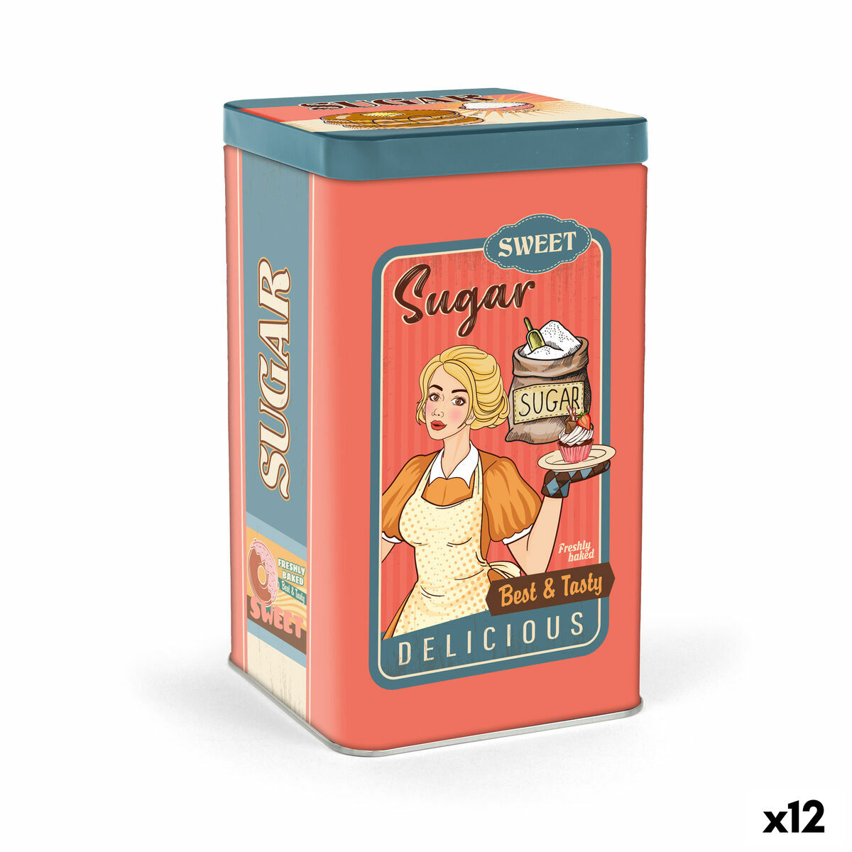Bote Metálico Quttin SUGAR (12 Unidades)