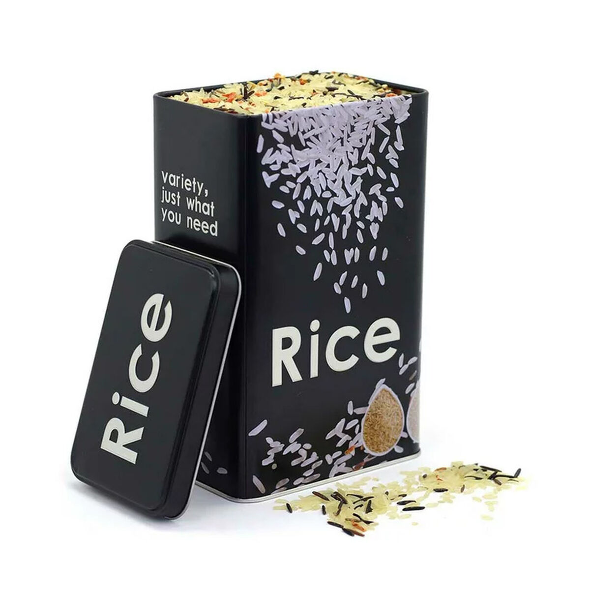 Bote Metálico Quttin RICE (12 Unidades)