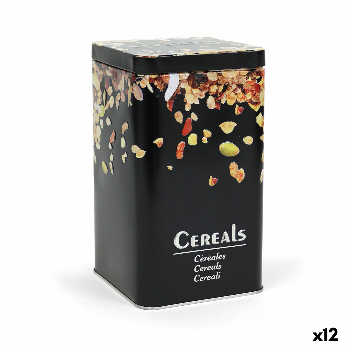 Bote Metálico Quttin CEREALS (12 Unidades)