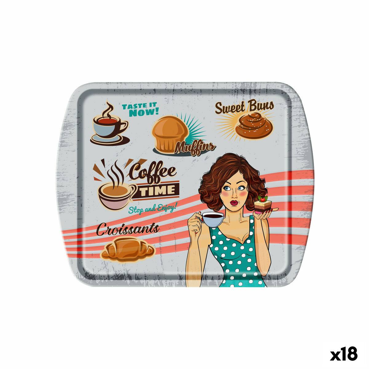 Bote Metálico Quttin CEREALS (18 Unidades)