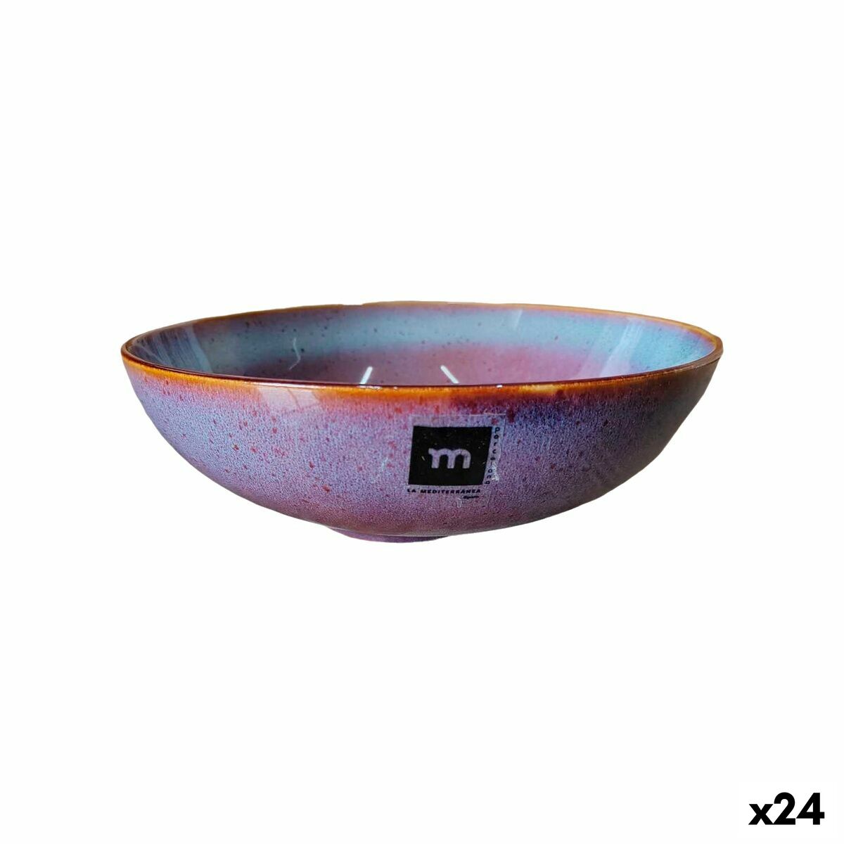 Plato Llano La Mediterránea Melow (24 Unidades)