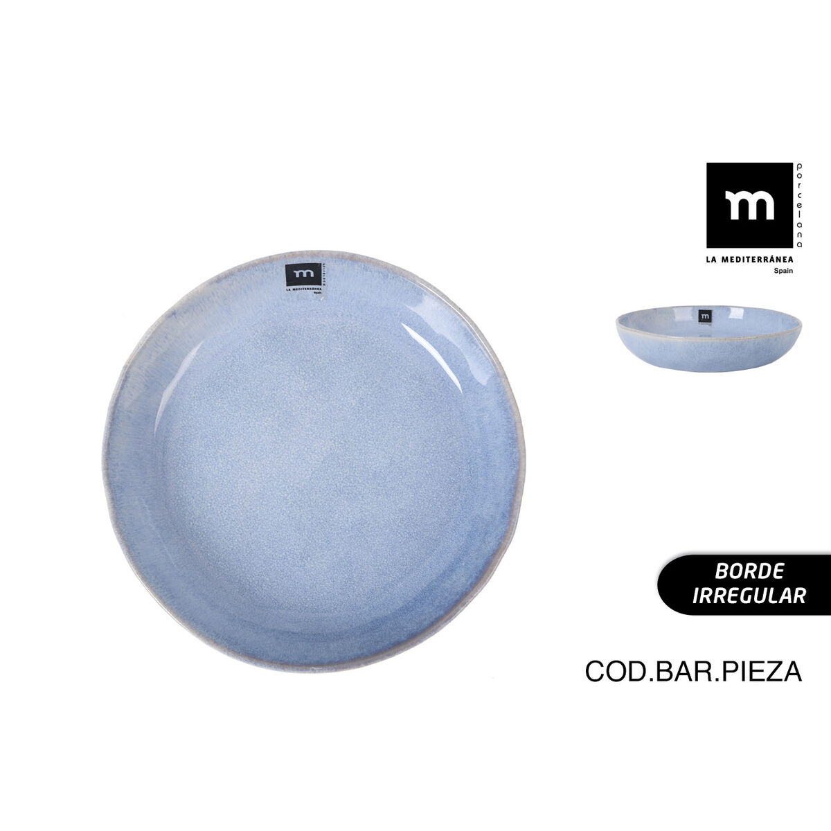 Fuente de Cocina La Mediterránea Macarella blue (18 Unidades)