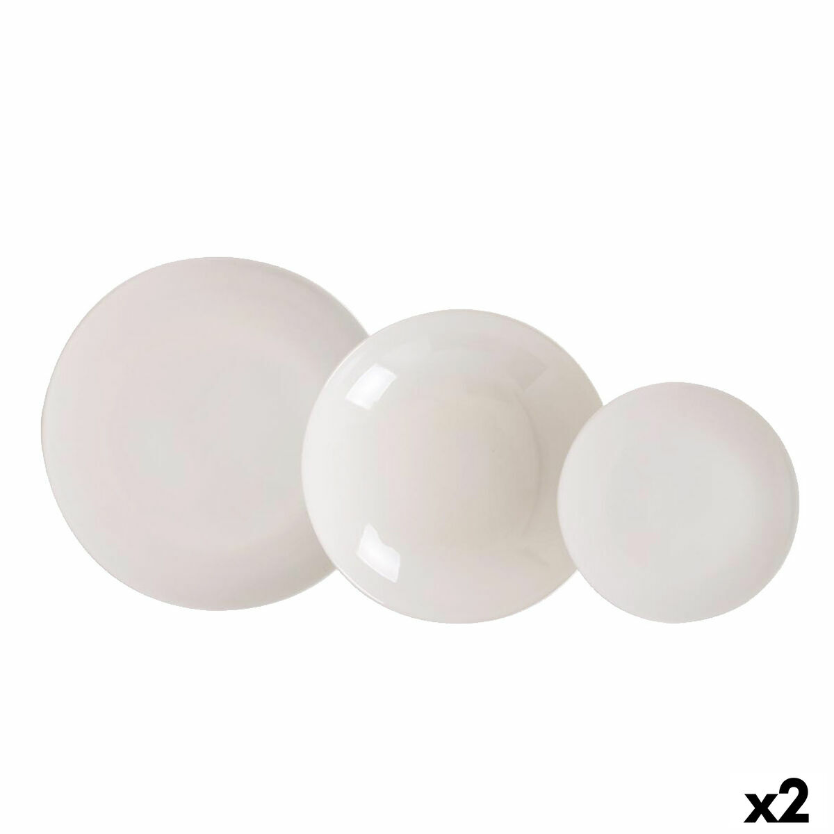 Vajilla Santa Clara Onda Redonda (2 Unidades)