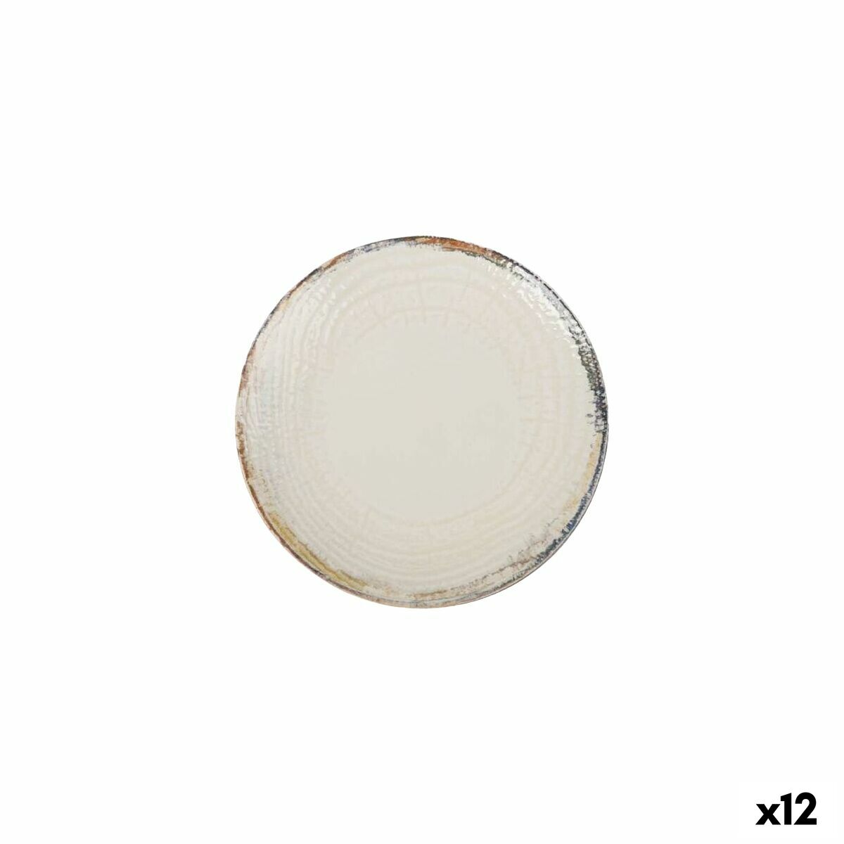 Plato de Postre La Mediterránea Albus Ø 20 cm (12 Unidades)