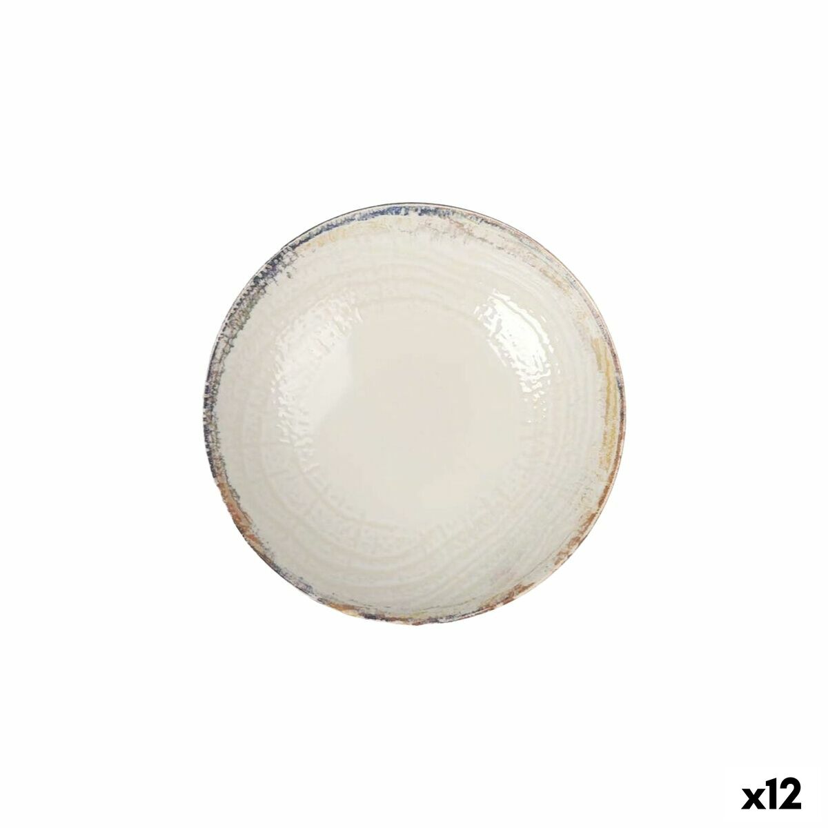 Plato Hondo La Mediterránea Albus Ø 21 cm (12 Unidades)