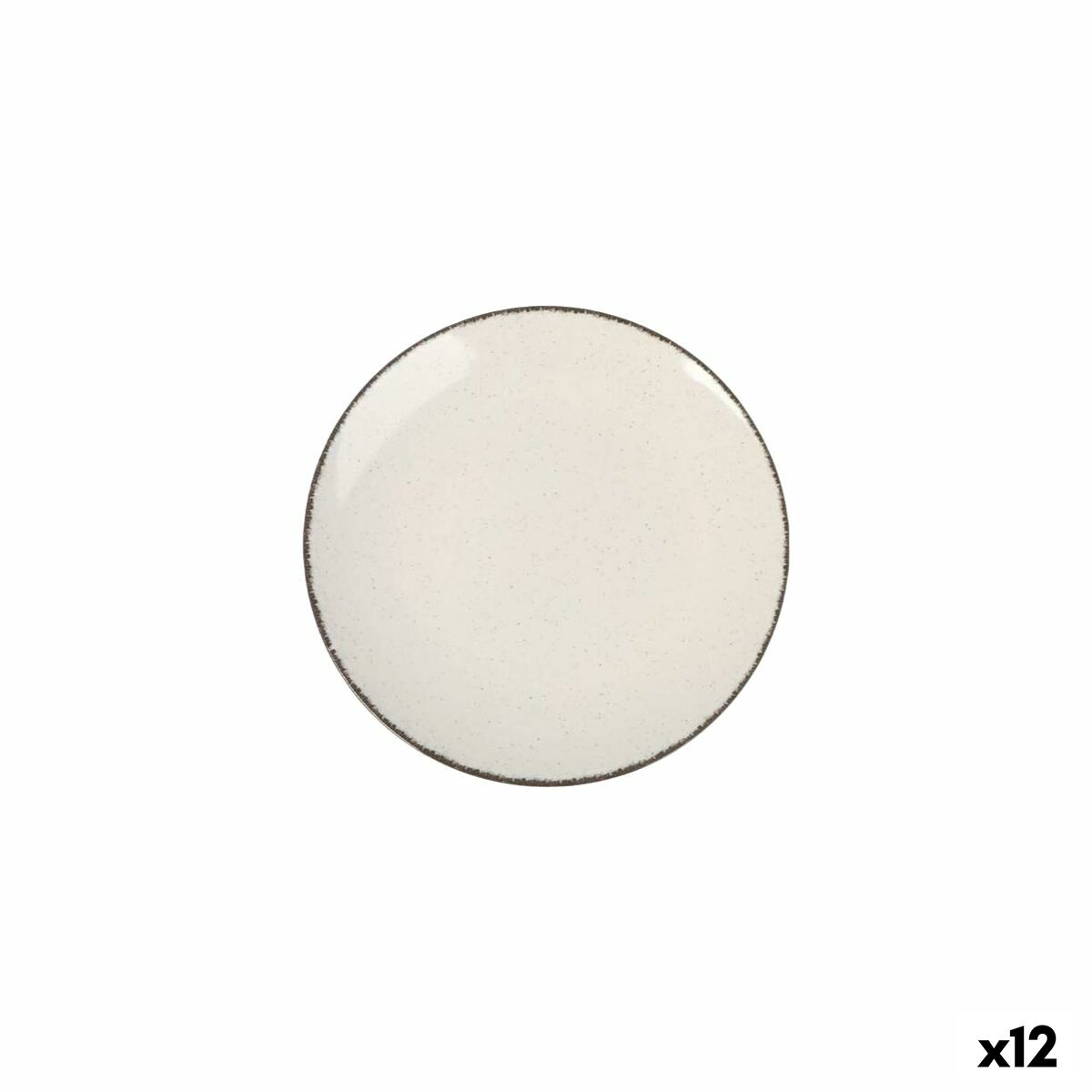 Plato de Postre La Mediterránea Anllo Ø 20 cm (12 Unidades)