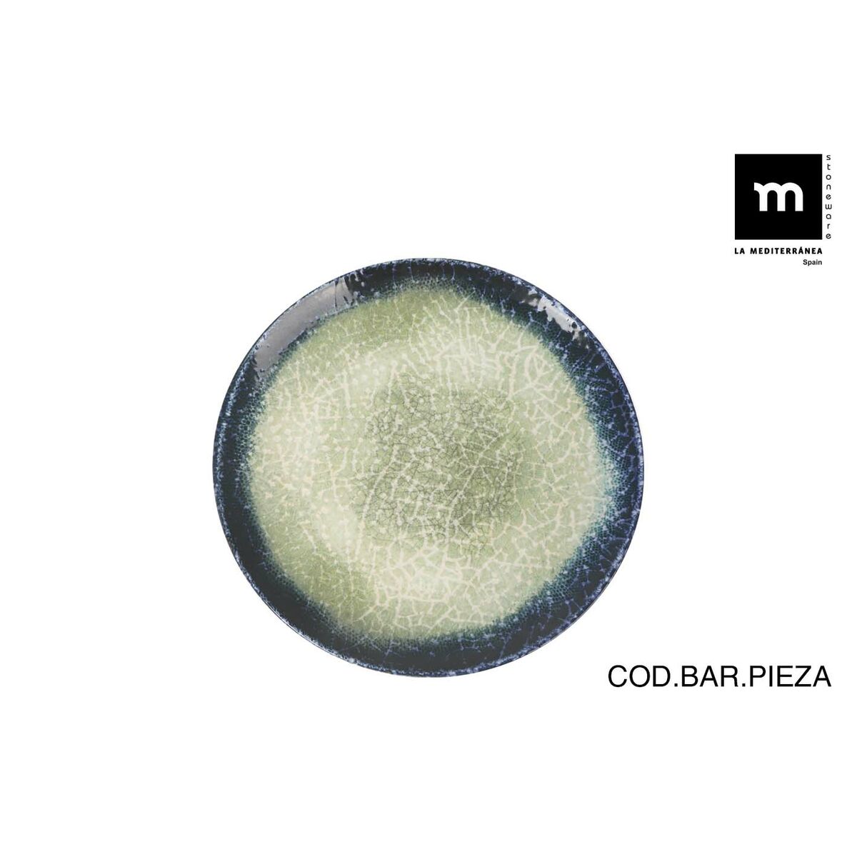 Plato de Postre La Mediterránea Olaf Ø 20 cm (12 Unidades)