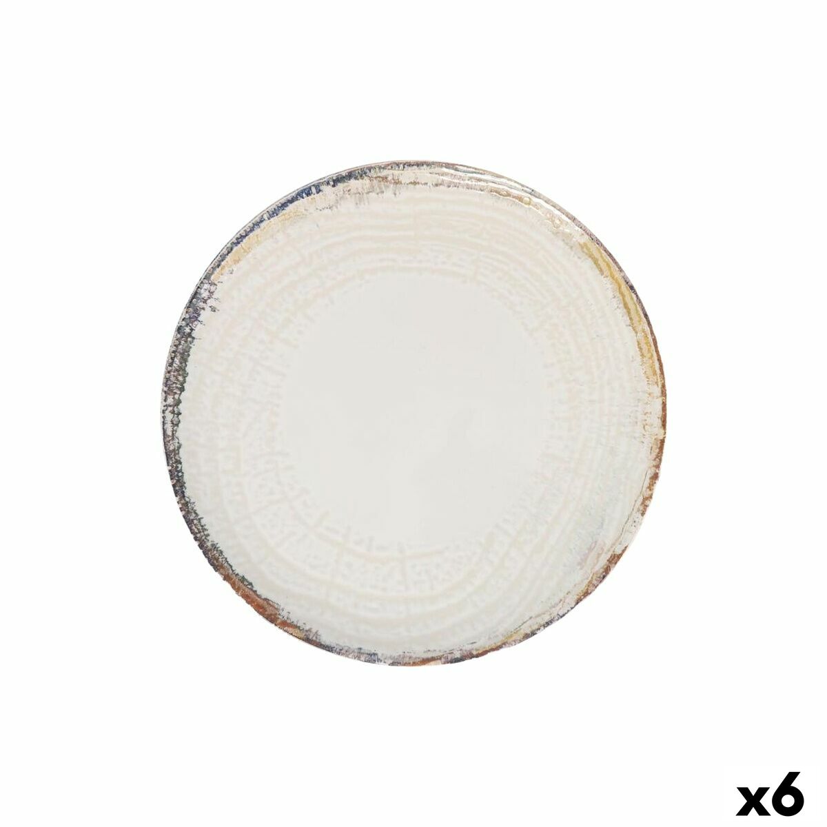 Bajo Plato La Mediterránea Albus Ø 32,5 cm (6 Unidades)