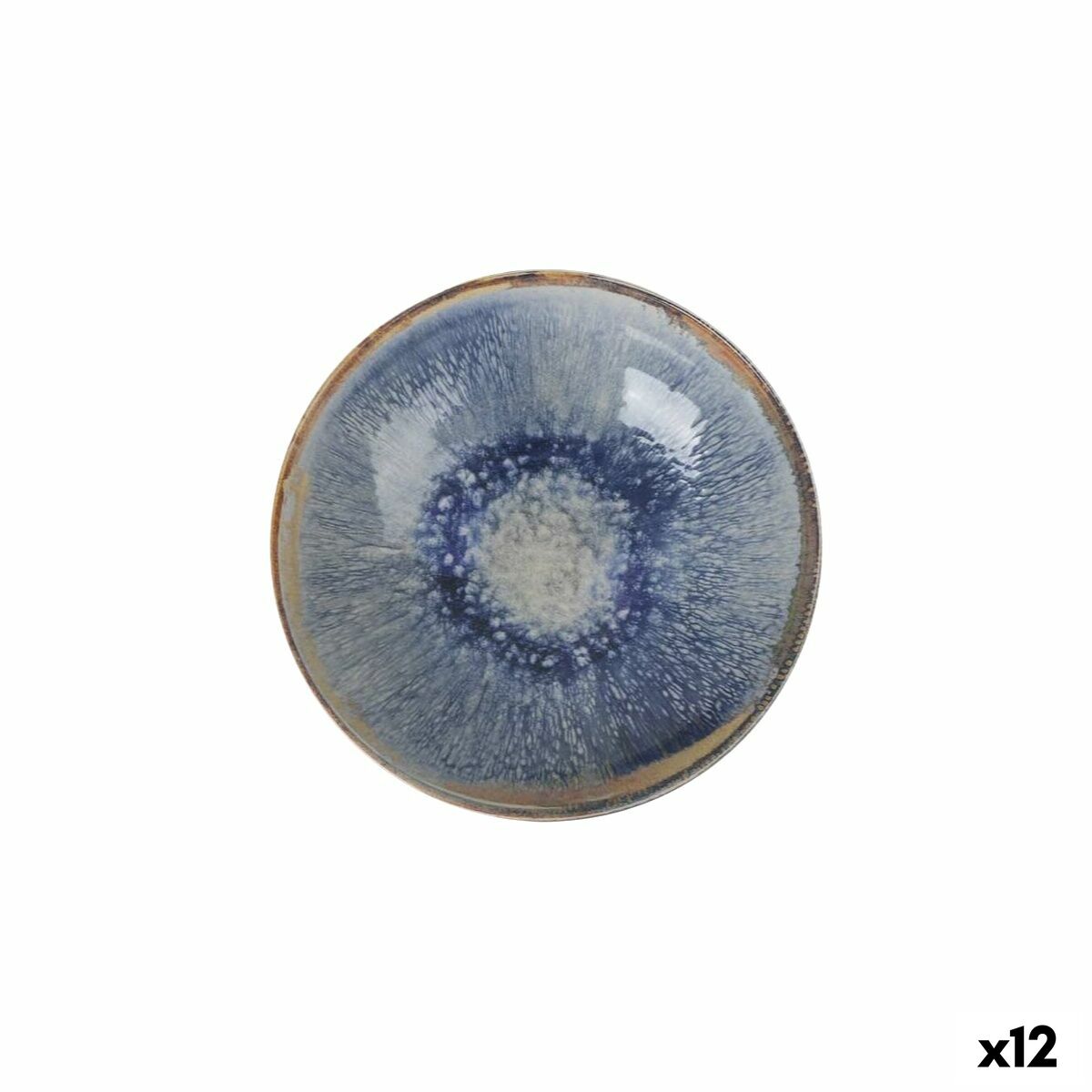 Plato Hondo La Mediterránea Aelia Ø 21 cm (12 Unidades)