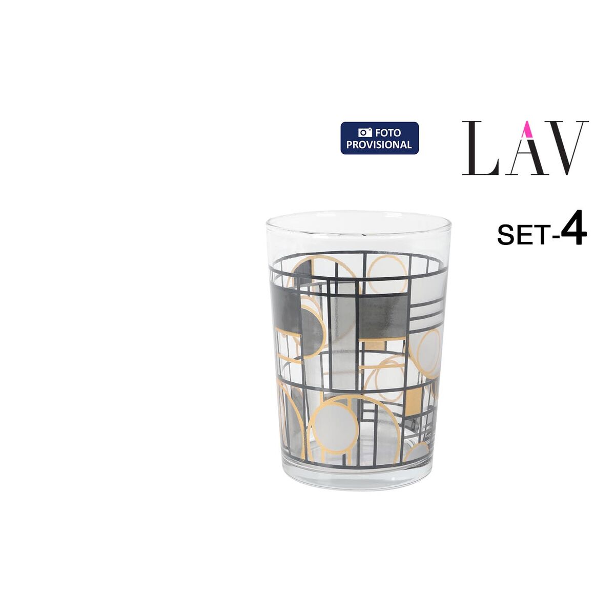 Set de Vasos LAV BDG392SB4942 515 ml (6 Unidades)