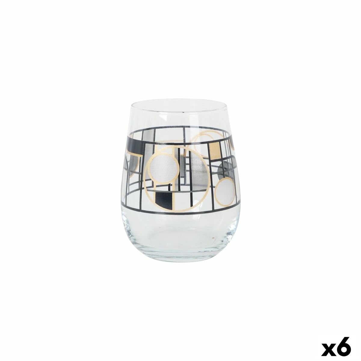 Set de Vasos LAV GAIA 4 Piezas (6 Unidades)