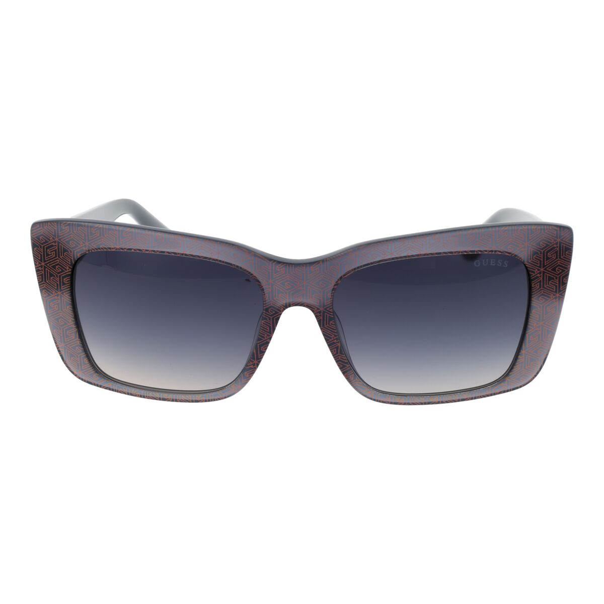 Gafas de Sol Hombre Guess B Gris Plata Ø 55 mm