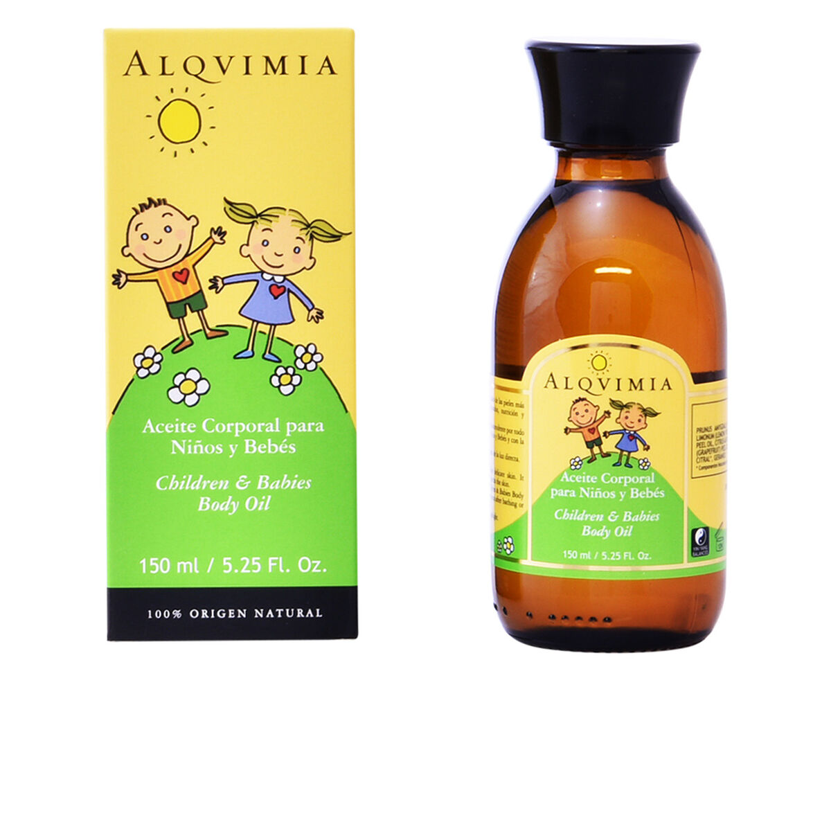 Aceite Corporal para Niños y Bebés Body Oil Alqvimia