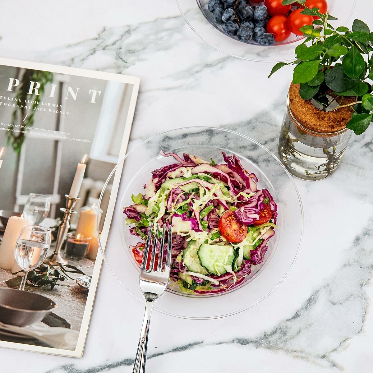 Set de Aperitivo Algon 19 cm 4 Piezas (24 Unidades)