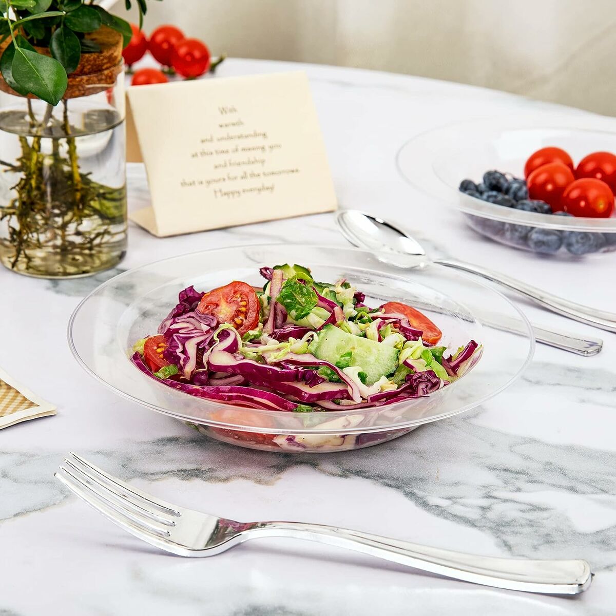 Set de Aperitivo Algon 19 cm 4 Piezas (24 Unidades)