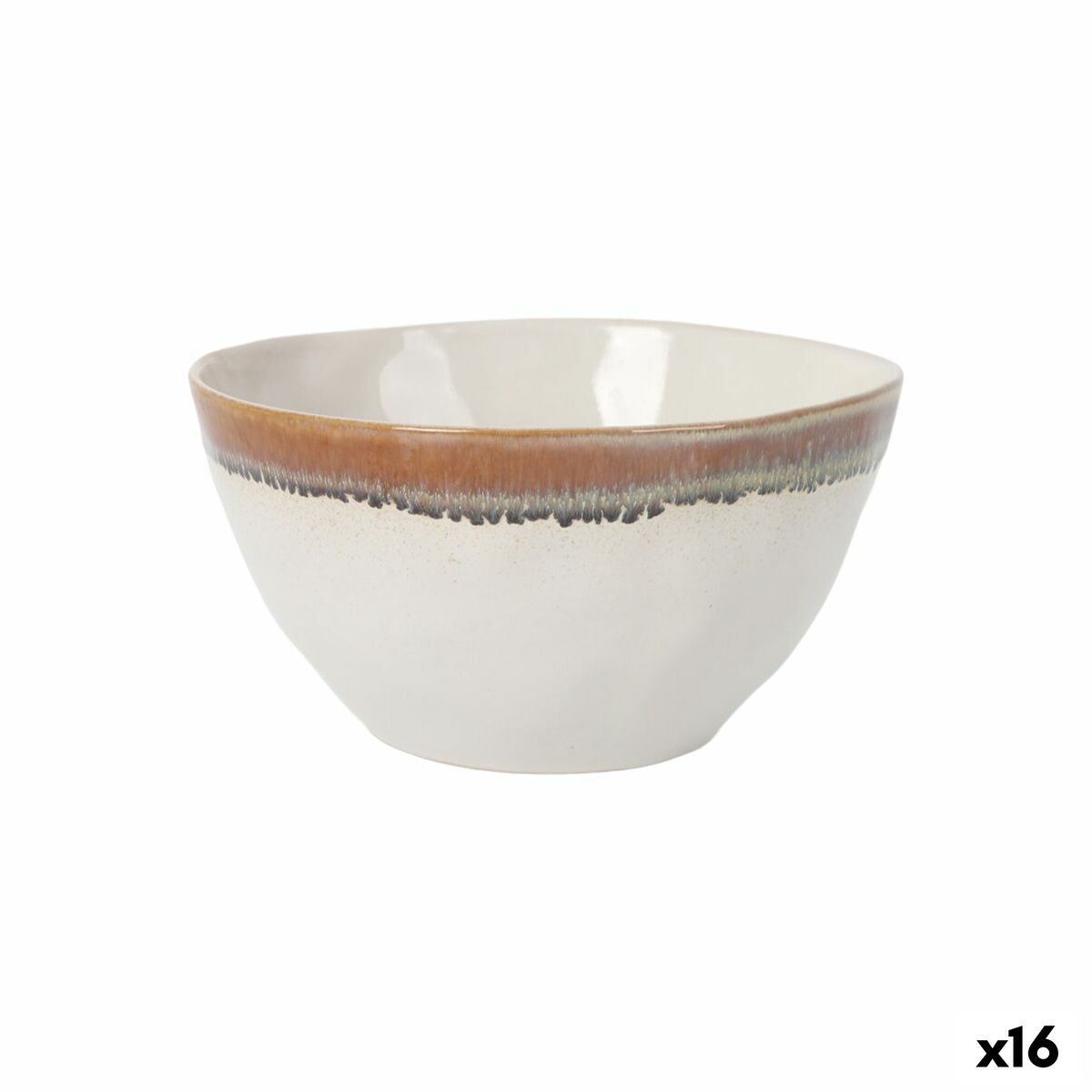 Bol para Aperitivos La Mediterránea Fustam Ø 18 cm 1,3 L (16 Unidades)