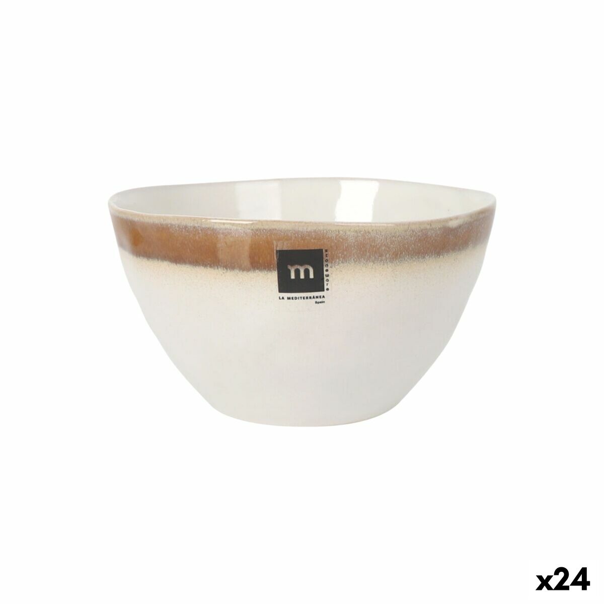 Bol para Aperitivos La Mediterránea fustam Ø 15,5 cm 860 ml (24 Unidades)