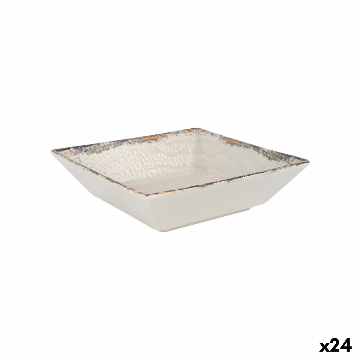 Cuenco La Mediterránea Albus 18 x 18 x 5 cm (24 Unidades)