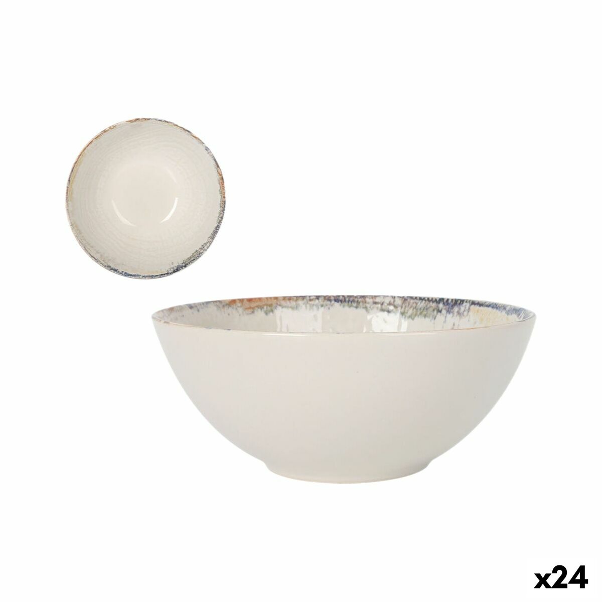 Cuenco La Mediterránea Albus Ø 16 x 7 cm (24 Unidades)