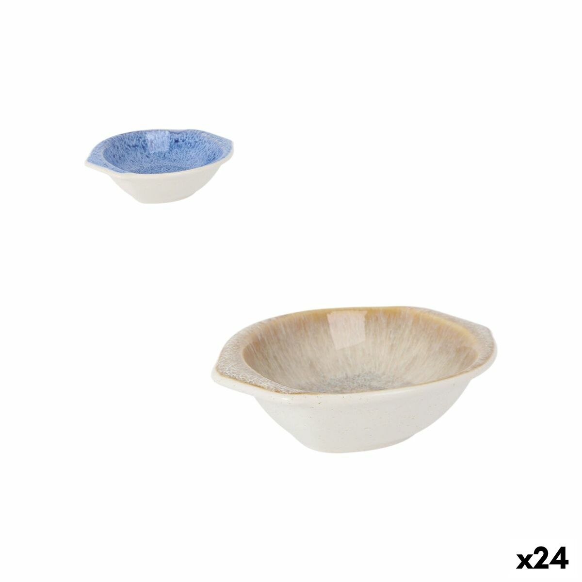 Bol para Aperitivos La Mediterránea Pica-pica 14 x 11,2 x 3,7 cm (24 Unidades)
